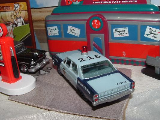 1967 Ford Fairlane Aurora County Highway Patrol, Johnny Lightning